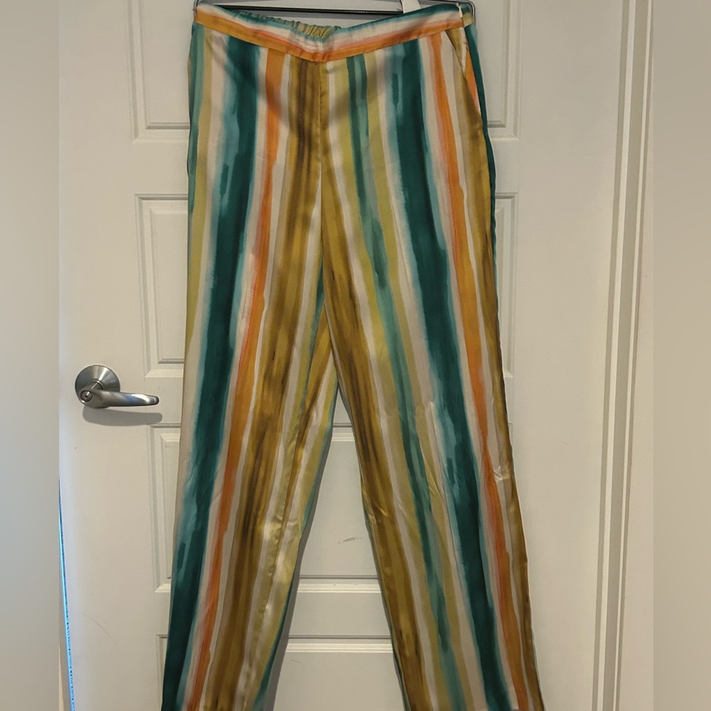 Zara Multicolor Striped Pants